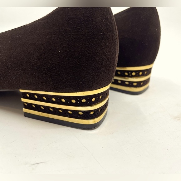 Bruno Magli Brown Suede Pumps size 6.5 - Picture 2 of 11